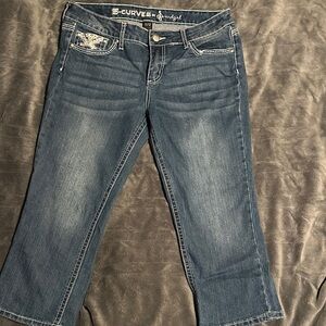 Soundgirl Dark Blue capris